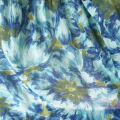 vintage 50s fit flare full skirt party dress fabric