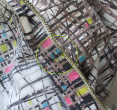 Vintage 50s MCM Cotton Sunsuit Swimsuit XXS