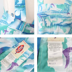 vintage 70s Pomare Hawaiian Hawaii vacation maxi summer sundress dress gown details
