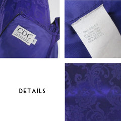 vintage 90s purple long party halter dress gown evening special occasion details