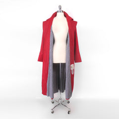 vintage London Fog trench coat red womens full open