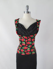 Lindy Bop 50's Look Dorelia Red Berry Top Plus 22 4XL - Bombshell Bettys Vintage