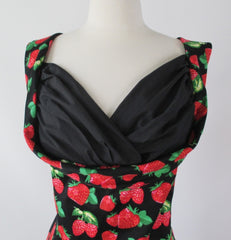 Lindy Bop 50's Look Dorelia Red Berry Top Plus 22 4XL - Bombshell Bettys Vintage
