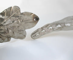 Vintage Silver Leaves Metal Belt - Bombshell Bettys Vintage