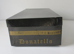Vintage 60's 50's Pearl Copper Burnished Gold Springolator Heels Shoes & Original Box 8 M - Bombshell Bettys Vintage