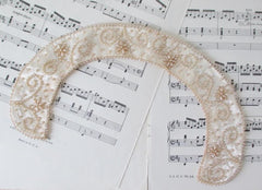 Vintage Pearl Beaded Collar Choker - Bombshell Bettys Vintage