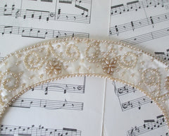 Vintage Pearl Beaded Collar Choker - Bombshell Bettys Vintage