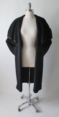 Vintage 50's Don Loper Big Shawl Collar Wool Coat M / L - Bombshell Bettys Vintage