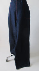 Vintage 30's / 40's Style Side Button High Waist Retro Jeans  Trousers XL 1X 34 - Bombshell Bettys Vintage