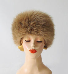 Vintage 70's / 80's Faux Fur Cossack Hat - Bombshell Bettys Vintage