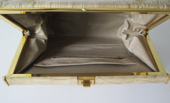 Vintage 60's Elbief Alligator Bag / Handbag - Bombshell Bettys Vintage