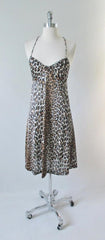 Vintage 60's Vanity Fair Leopard Print Nighty Night Gown 32 - Bombshell Bettys Vintage