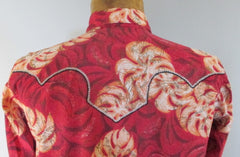 Vintage 50's 60's Thunderbird Paniolo Cowboy Western Shirt L - Bombshell Bettys Vintage