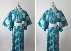 Vintage 50's 60's Hawaiian Alfred Shaheen Japanese Kimono - Bombshell Bettys Vintage