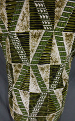 Vintage 60s Andrade Atomic Print Hawaiian Shirt Large - Bombshell Bettys Vintage