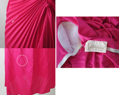 • Vintage Fredericks Of Hollywood Travilla Inspired Marilyn Style Evening Dress Gown M - Bombshell Bettys Vintage