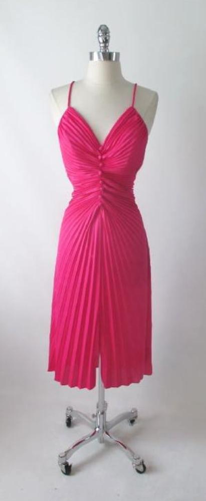 • Vintage Fredericks Of Hollywood Travilla Inspired Marilyn Style Evening Dress Gown M - Bombshell Bettys Vintage