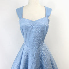 Disney Cinderella Quilted Blue Party Dress 16 XL