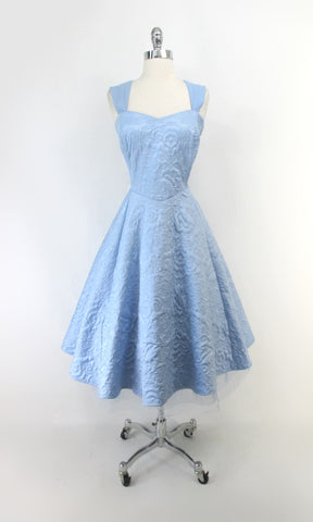 Disney Cinderella Quilted Blue Party Dress 16 XL