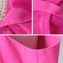 Lilly Pulitzer Magenta & Gold Ashlyn Shift Dress 12 L • NWT