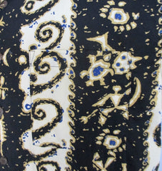 Men's Kanaka Maoli Petroglyphs Hawaiian Shirt L - Bombshell Bettys Vintage