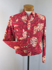Vintage 50's 60's Thunderbird Paniolo Cowboy Western Shirt L - Bombshell Bettys Vintage