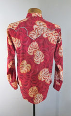 Vintage 50's 60's Thunderbird Paniolo Cowboy Western Shirt L - Bombshell Bettys Vintage