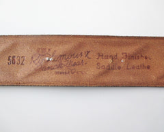 Rockmount Ranchwear Black Diamond Studded Belt 40 - Bombshell Bettys Vintage