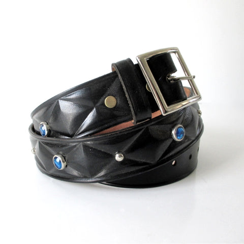 Rockmount Ranchwear Black Diamond Studded Belt 40