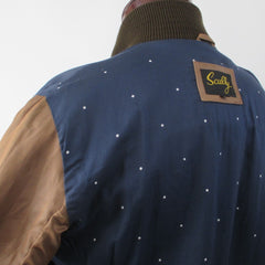Men's Scully Washed Leather Bomber Jacket L