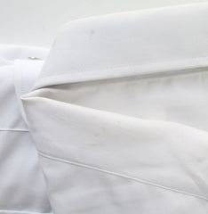 Vintage Sheplers White Pearl Snap Western Shirt Tall 18 1/2 36 - Bombshell Bettys Vintage