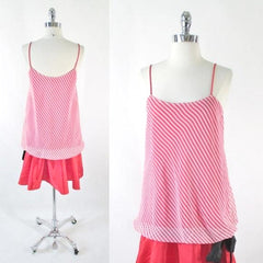 • Vintage 80's Big Bow Mini Dress M