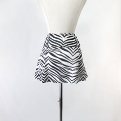 Vintage 90s Fredericks Of Hollywood Zebra Mini Skirt & Belt L