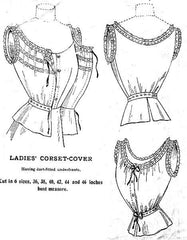 Vintage 70s Victorian Style Corset Cover Prairie Top XS