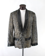 Men's Leopard Special Occasion Jacket L 48