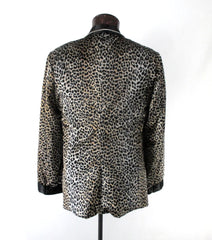 Men's Leopard Special Occasion Jacket L 48