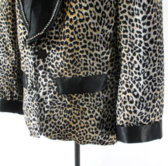 Men's Leopard Special Occasion Jacket L 48