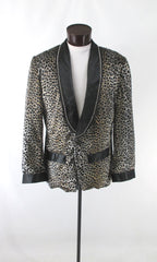 Men's Leopard Special Occasion Jacket L 48
