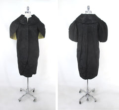 vintage lilli diamond 50s 60s party holiday special occasion black dress set matching jacket  jacket