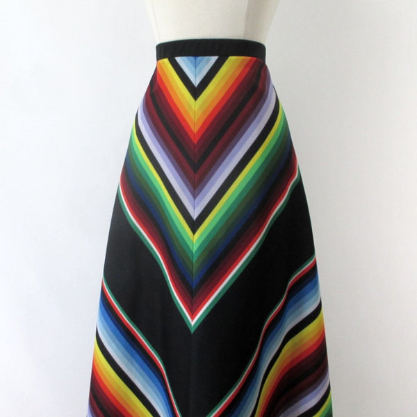 70s chevron skirt 2025