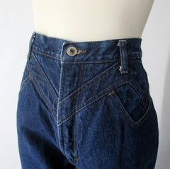 Vintage 80s Blaze Western Cut High Waist Jeans 28 8 / 9