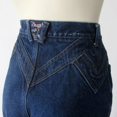 Vintage 80s Blaze Western Cut High Waist Jeans 28 8 / 9