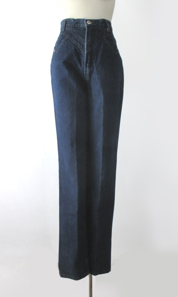 Vintage 80s Blaze Western Cut High Waist Jeans 28 8 / 9