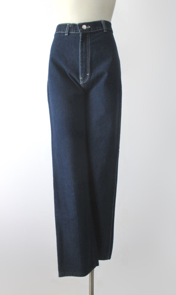 Vintage 80s Brittania High Waist Blue Jeans 12