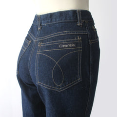 Vintage 80s Calvin Klein Classic High Waist Jeans XS