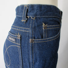 Vintage 80s Calvin Klein Classic High Waist Jeans XS