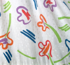 Vintage 80's Tori Richard Bright Hawaiian Floral Maxi Sundress Dress S - Bombshell Bettys Vintage