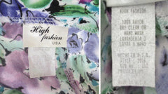 vintage 90s grunge floral flower romper playsuit shorts one piece outfit High Fashion bombshell bettys vintage tags