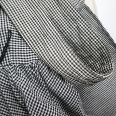 Vintage 90s Gingham Halter Top Mini Dress XS • New With Tags•