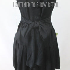Vintage 90s Black Mini Dress S • New With Tags •
